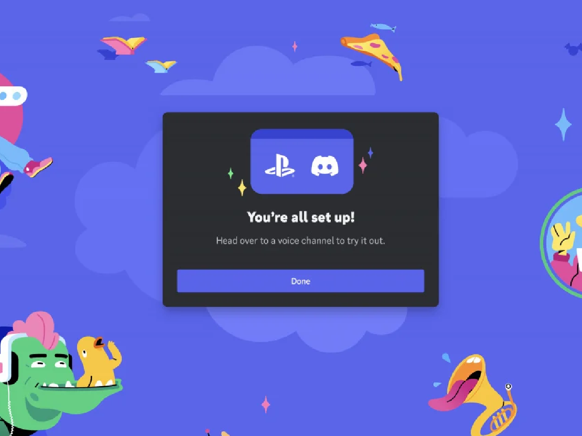 Link your Discord account and transfer Discord voice chats to PS5